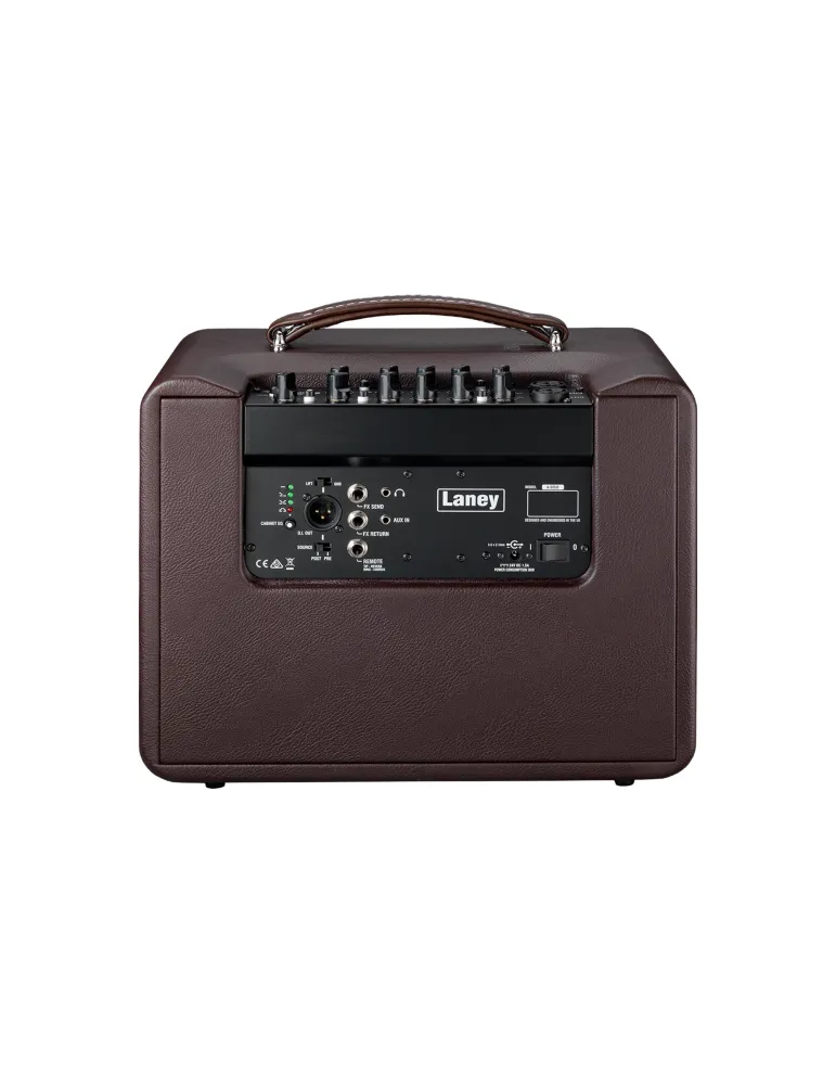  LANEY A-SOLO ACOUSTIC AMPLIFIER 60W / 1X8 ", 2 CHANNELS|MusicGoodDeal 