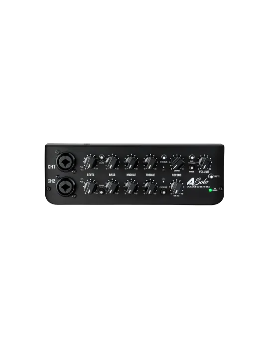  LANEY A-SOLO ACOUSTIC AMPLIFIER 60W / 1X8 ", 2 CHANNELS|MusicGoodDeal 