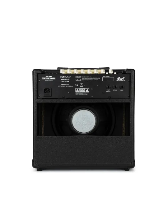  CORT CM30RBK 30W REVERB GUITAR AMPLIFIER BLACK|MusicGoodDeal 
