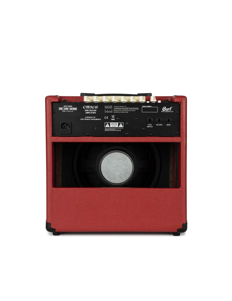  CORT CM30RDR RED REVERB 30W GUITAR AMPLIFIER|MusicGoodDeal 