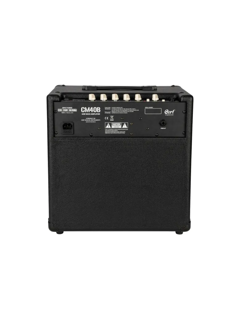  CORT BASS AMP CM40B 40W HP 12" BLACK|MusicGoodDeal 