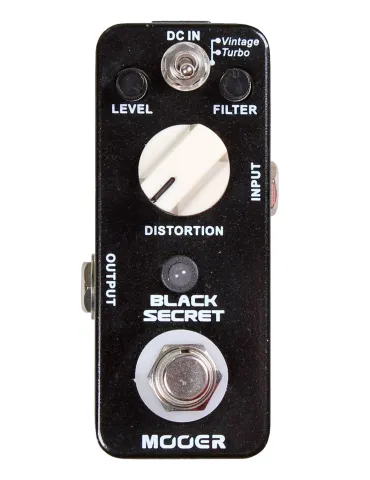  MOOER BLACKSECRET SCHWARZES GEHEIMPEDAL|MusicGoodDeal 