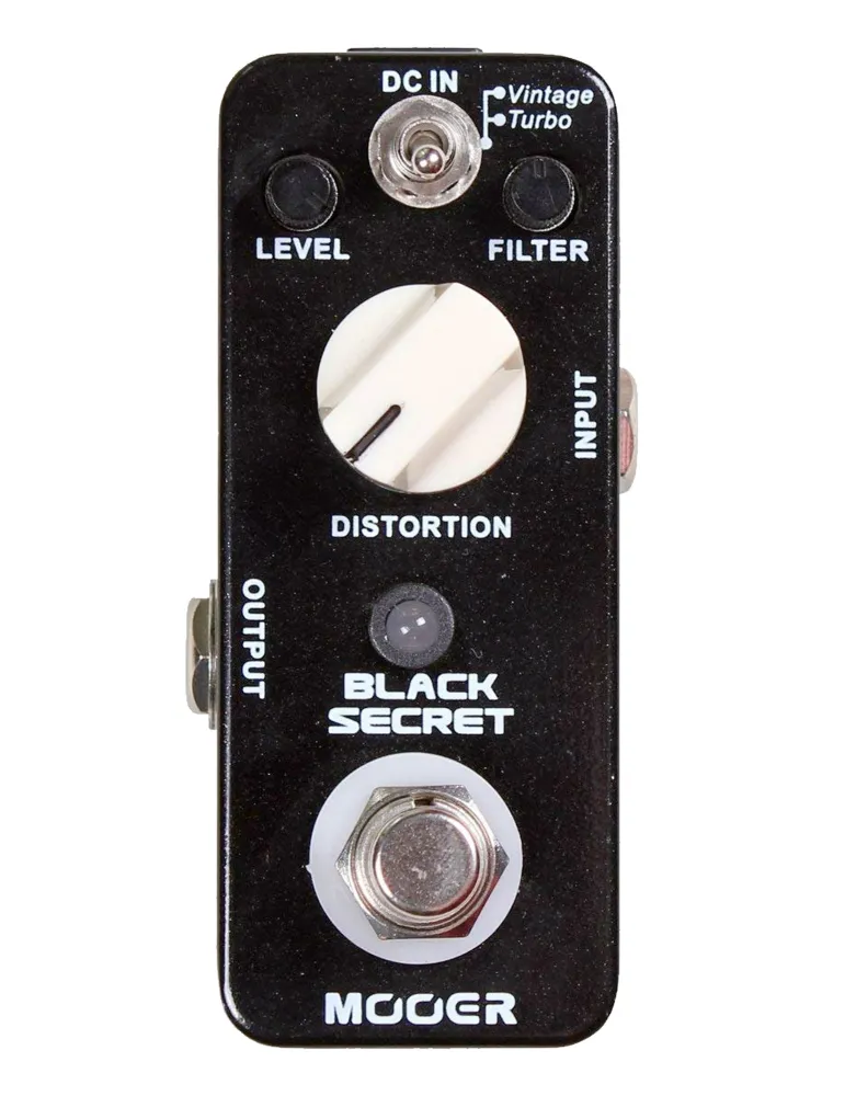  MOOER BLACKSECRET SCHWARZES GEHEIMPEDAL|MusicGoodDeal 