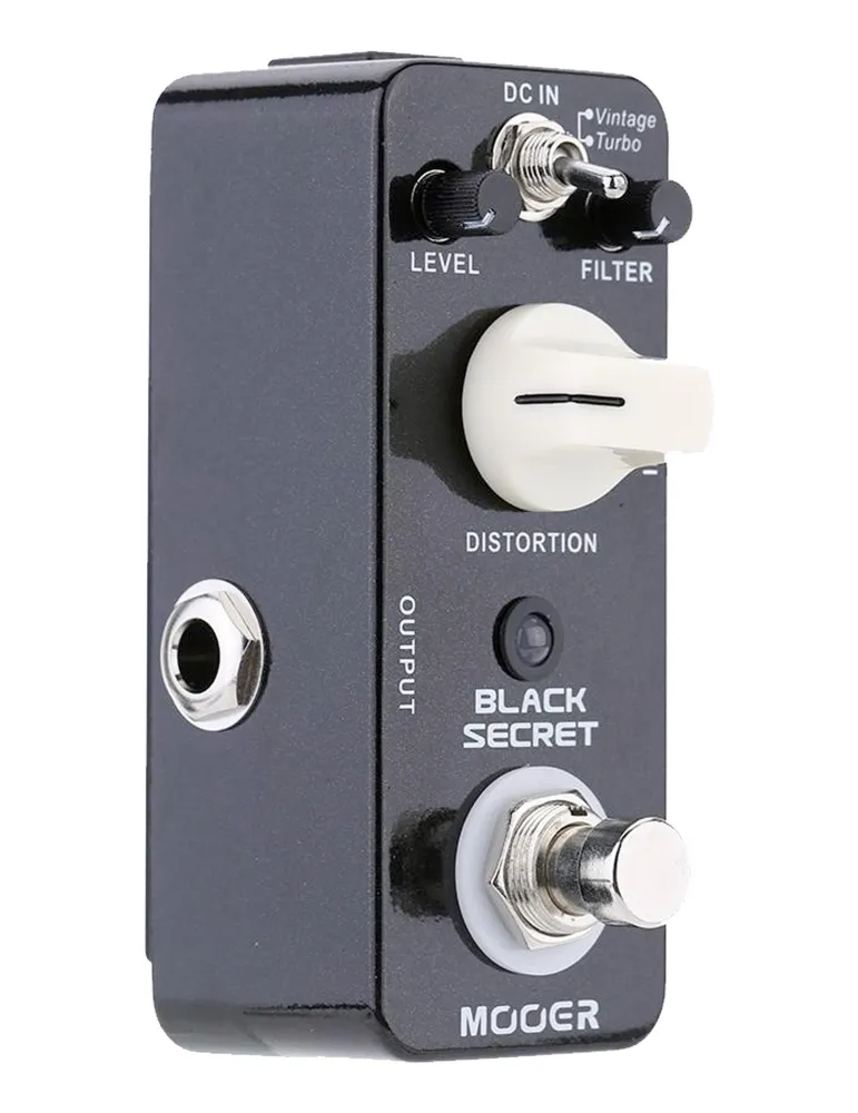  MOOER BLACKSECRET SCHWARZES GEHEIMPEDAL|MusicGoodDeal 