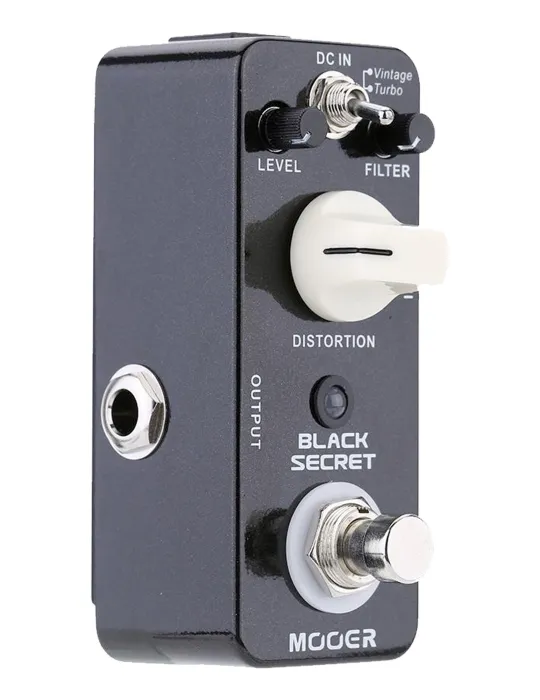  MOOER BLACKSECRET SCHWARZES GEHEIMPEDAL|MusicGoodDeal 