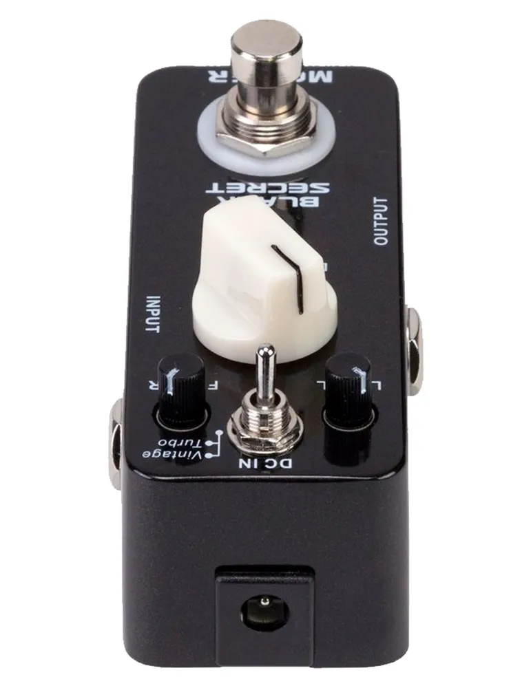  MOOER BLACKSECRET SCHWARZES GEHEIMPEDAL|MusicGoodDeal 