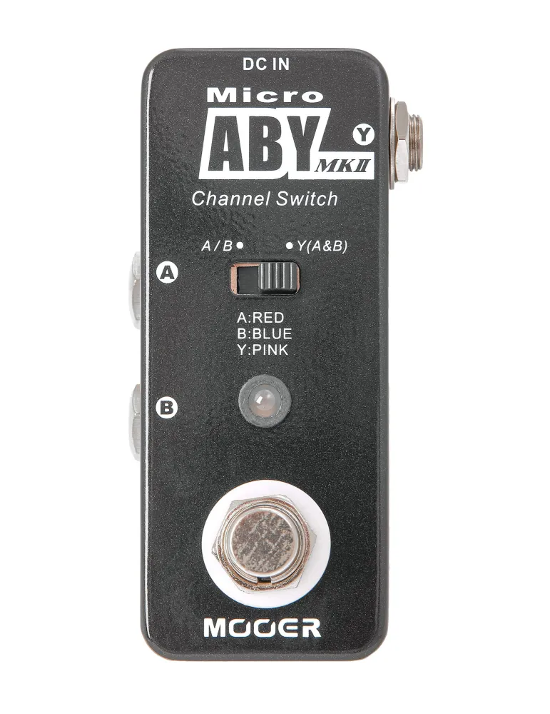  MOOER MICROABYMK2 MICRO ABY MKII PEDAL|MusicGoodDeal 