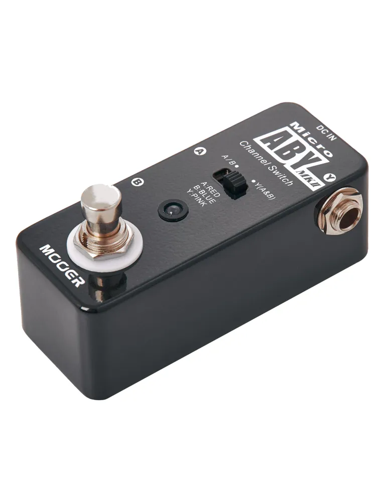  MOOER MICROABYMK2 MICRO ABY MKII PEDAL|MusicGoodDeal 