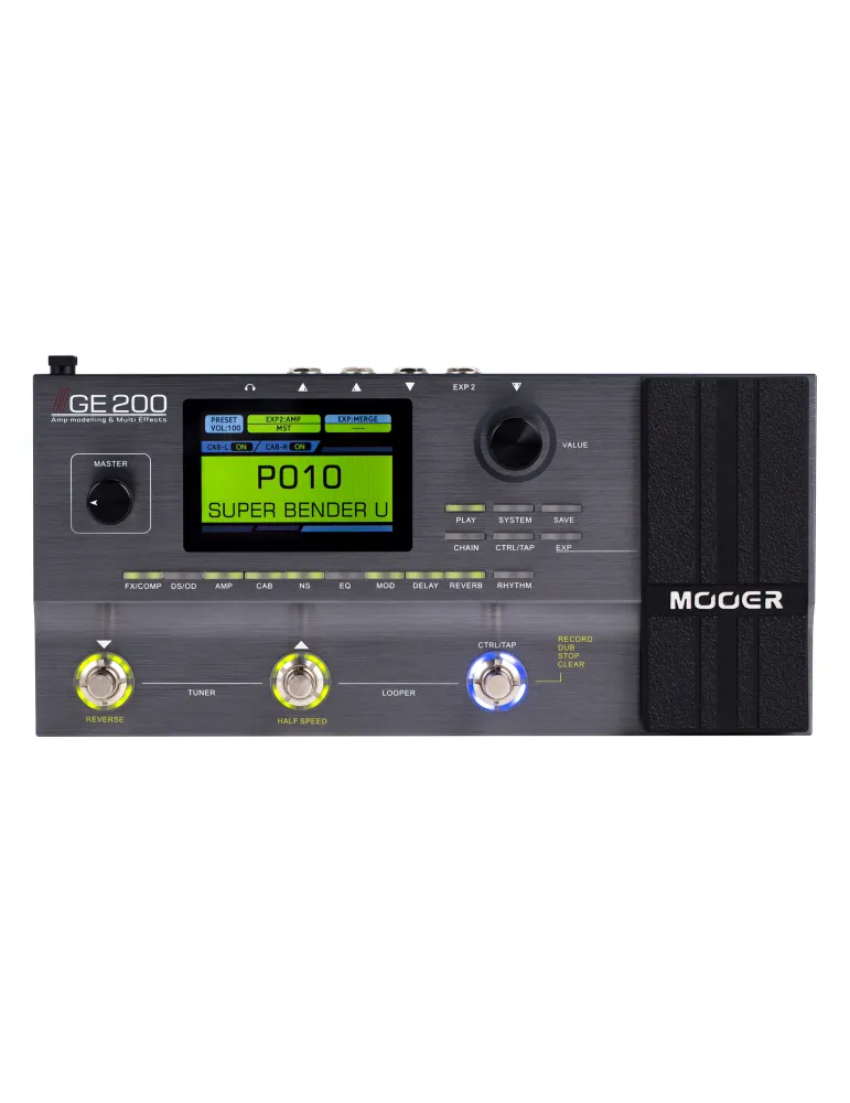  MOOER GE200 MULTI EFFECTS GE200|MusicGoodDeal 