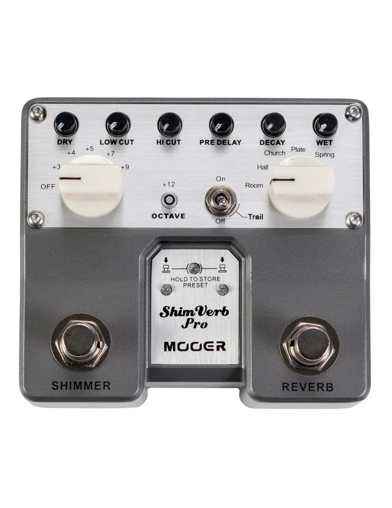  MOOER SHIMVERBPRO PEDAL SHIMVERB PRO|MusicGoodDeal 