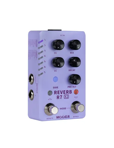  MOOER R7 REVERB PEDAL X2|MusicGoodDeal  2
