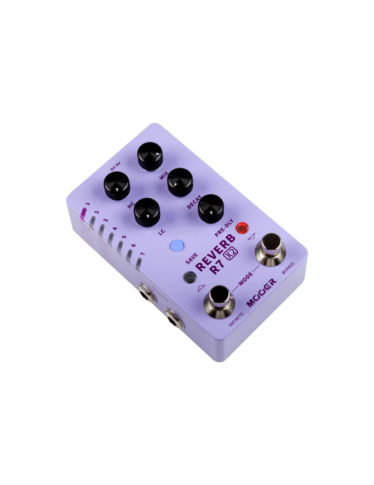  MOOER R7 REVERB PEDAL X2|MusicGoodDeal 