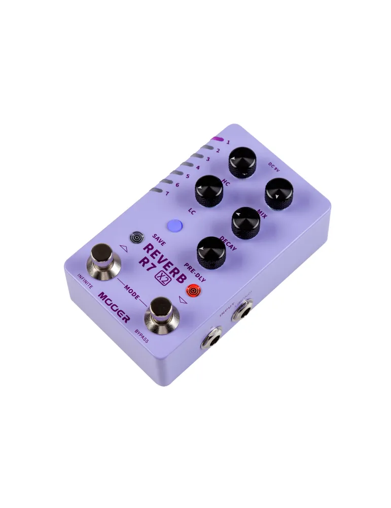  MOOER R7 REVERB PEDAL X2|MusicGoodDeal 