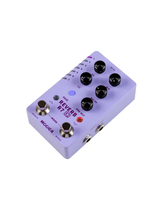  MOOER R7 REVERB PEDAL X2|MusicGoodDeal 