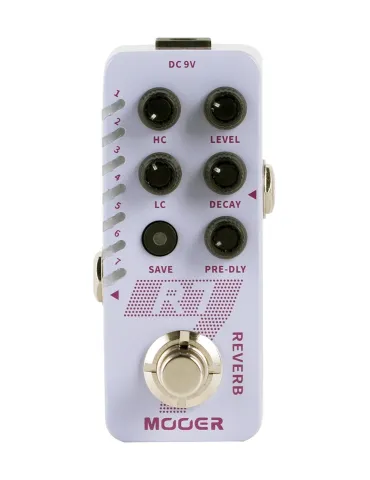  MOOER R7REVERB R7 REVERB PEDAL|MusicGoodDeal 