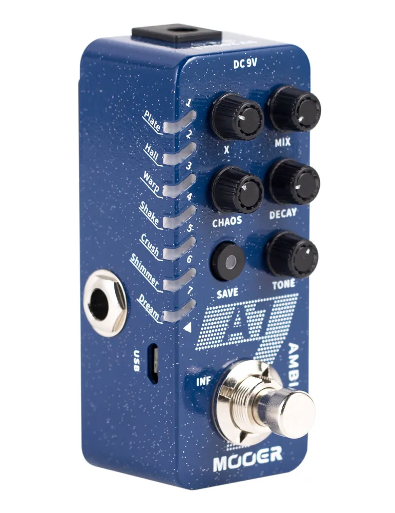  MOOER A7AMBIANCE PEDAL A7 AMBIANCE|MusicGoodDeal 