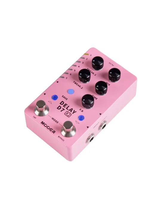  MOOER D7 DELAY PEDAL X2|MusicGoodDeal 