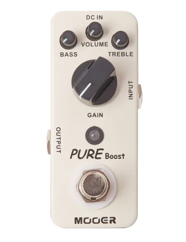  MOOER PUREBOOST PURE BOOST PEDAL|MusicGoodDeal 