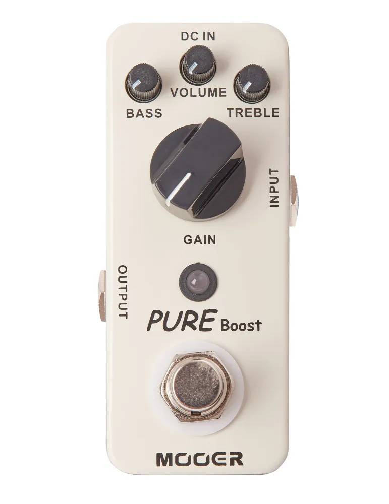  MOOER PUREBOOST PURE BOOST PEDAL|MusicGoodDeal 
