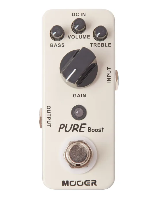  MOOER PUREBOOST PURE BOOST PEDAL|MusicGoodDeal 