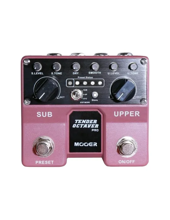  MOOER TOCTAVERPRO PEDAL TENDER OCTAVER PRO|MusicGoodDeal 