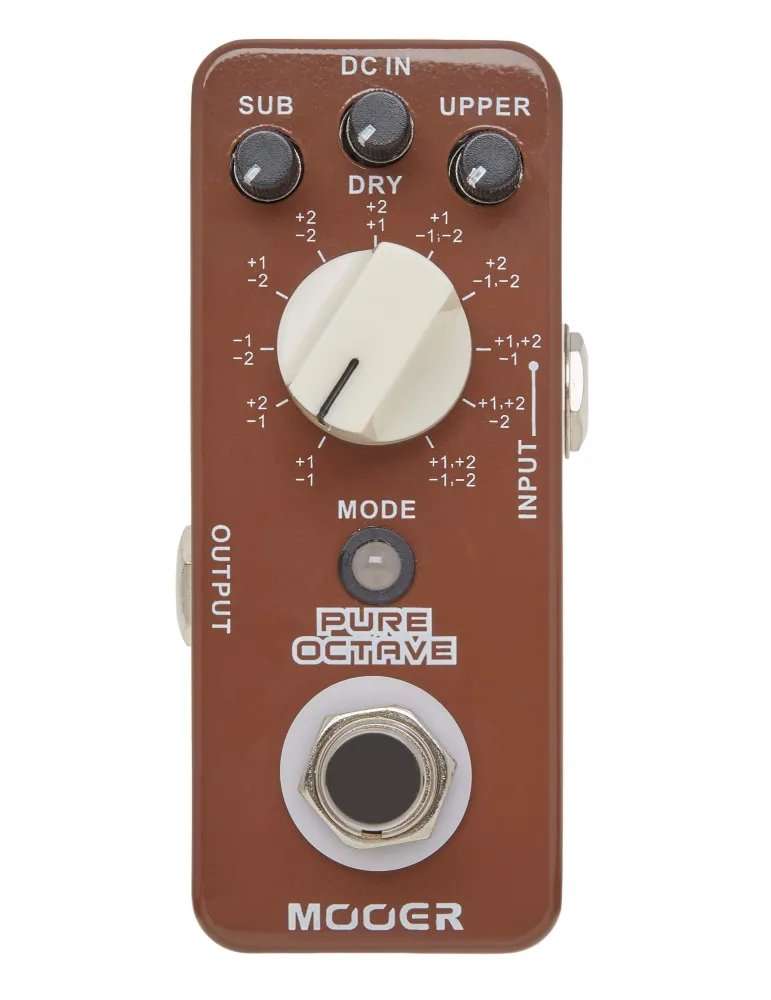  MOOER PUREOCTAVE PURE OCTAVE PEDAL|MusicGoodDeal 