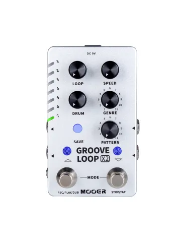  MOOER GROOVE LOOP PEDAL X2|MusicGoodDeal 