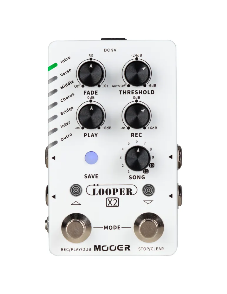 MOOER LOOPERX2 | MusicGoodDeal