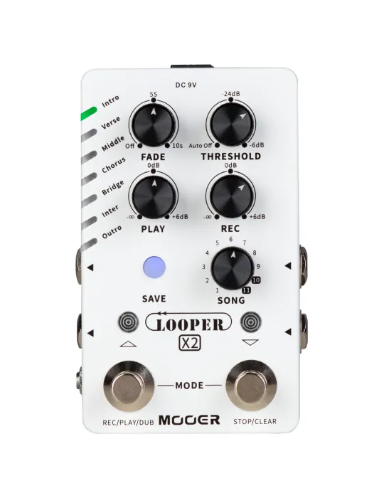 MOOER LOOPERX2 | MusicGoodDeal