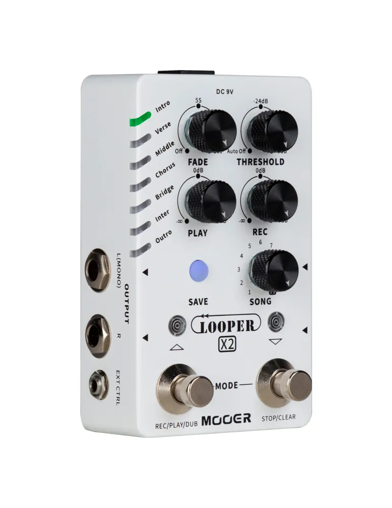 MOOER LOOPERX2 | MusicGoodDeal