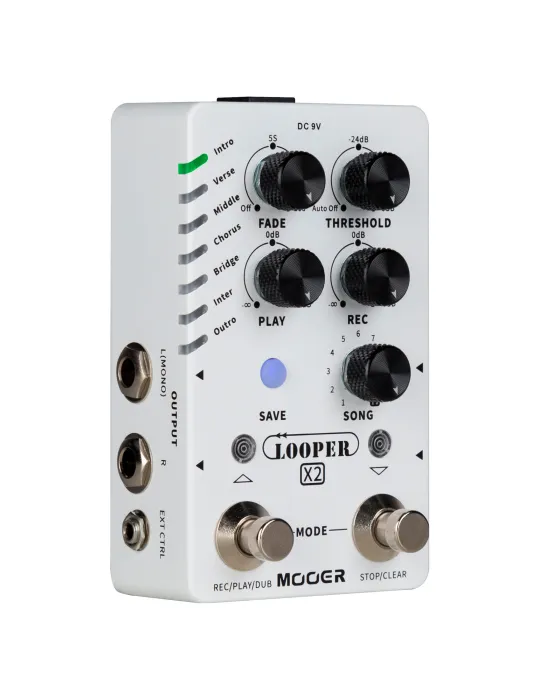 MOOER LOOPERX2 | MusicGoodDeal