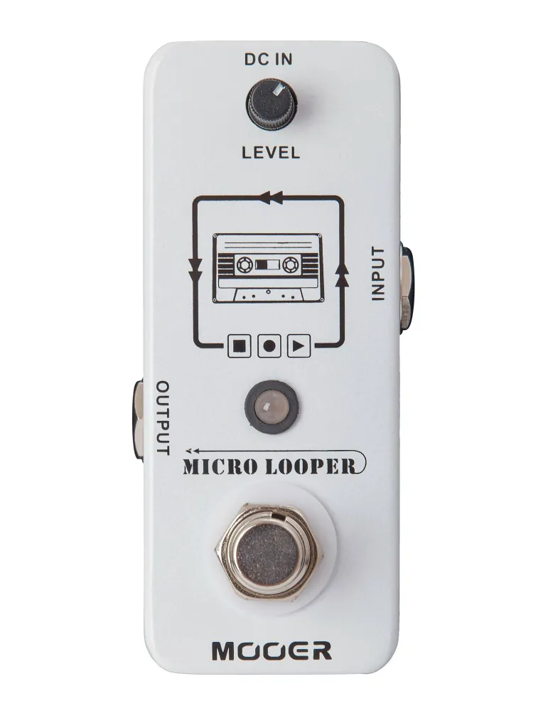  MOOER MICROLOOPER MIKRO-LOOPER-PEDAL|MusicGoodDeal 