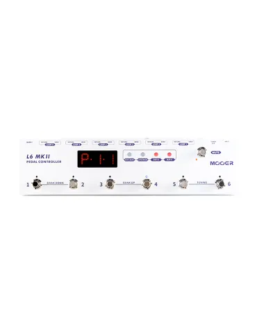  MOOER PEDAL CONTROLLER L6 MKII WHITE|MusicGoodDeal 