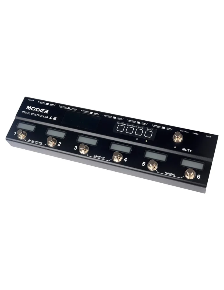  MOOER CONTROLLERL6 CONTROLLER L6 BLACK CRANKSET|MusicGoodDeal 