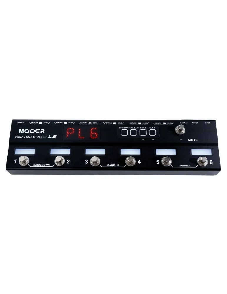  MOOER CONTROLLERL6 CONTROLLER L6 BLACK CRANKSET|MusicGoodDeal 
