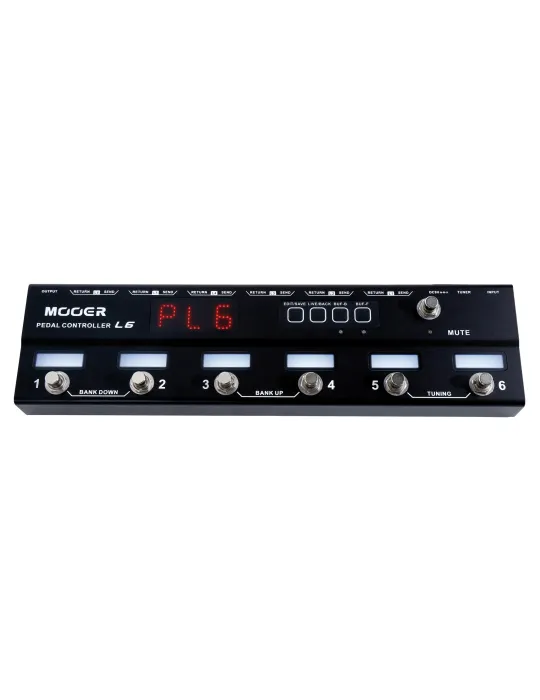 MOOER CONTROLLERL6 CONTROLLER L6 BLACK CRANKSET|MusicGoodDeal 