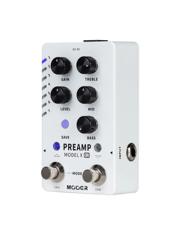  MOOER PEDAL PREAMP MODEL X X2|MusicGoodDeal 