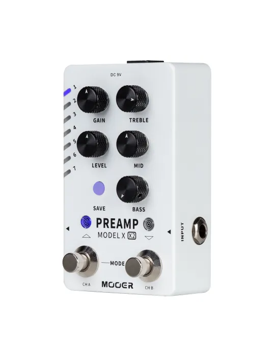 MOOER PEDAL PREAMP MODEL X X2|MusicGoodDeal 