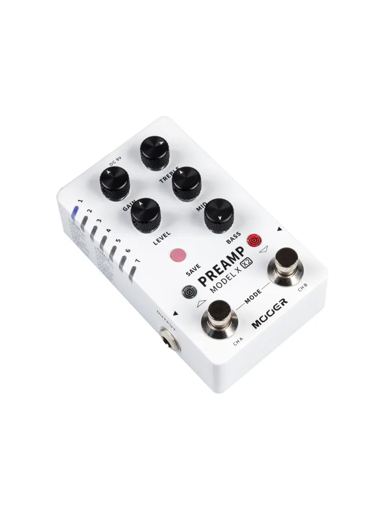  MOOER PEDAL PREAMP MODEL X X2|MusicGoodDeal 