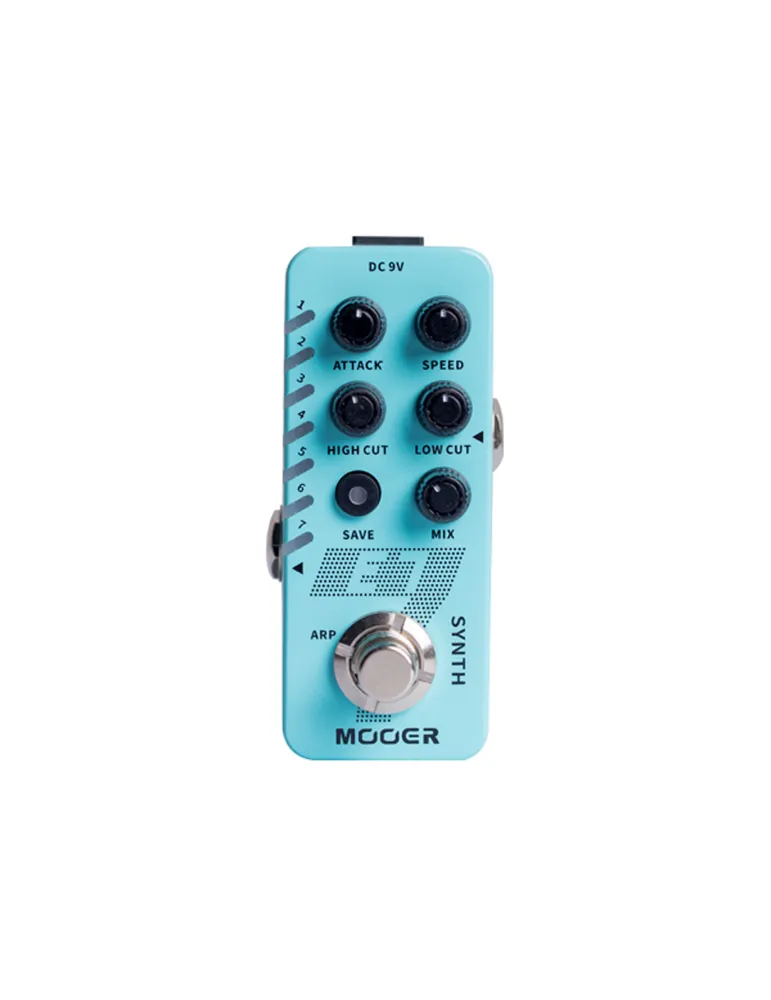  MOOER E7SYNTH PEDAL DE SINTETIZACI? E7|MusicGoodDeal 