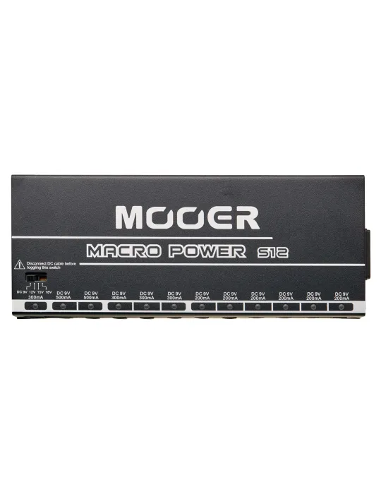  MOOER MACROPOWERS12 FUENTE DE ALIMENTACI? MACRO POWER S12|MusicGoodDeal 