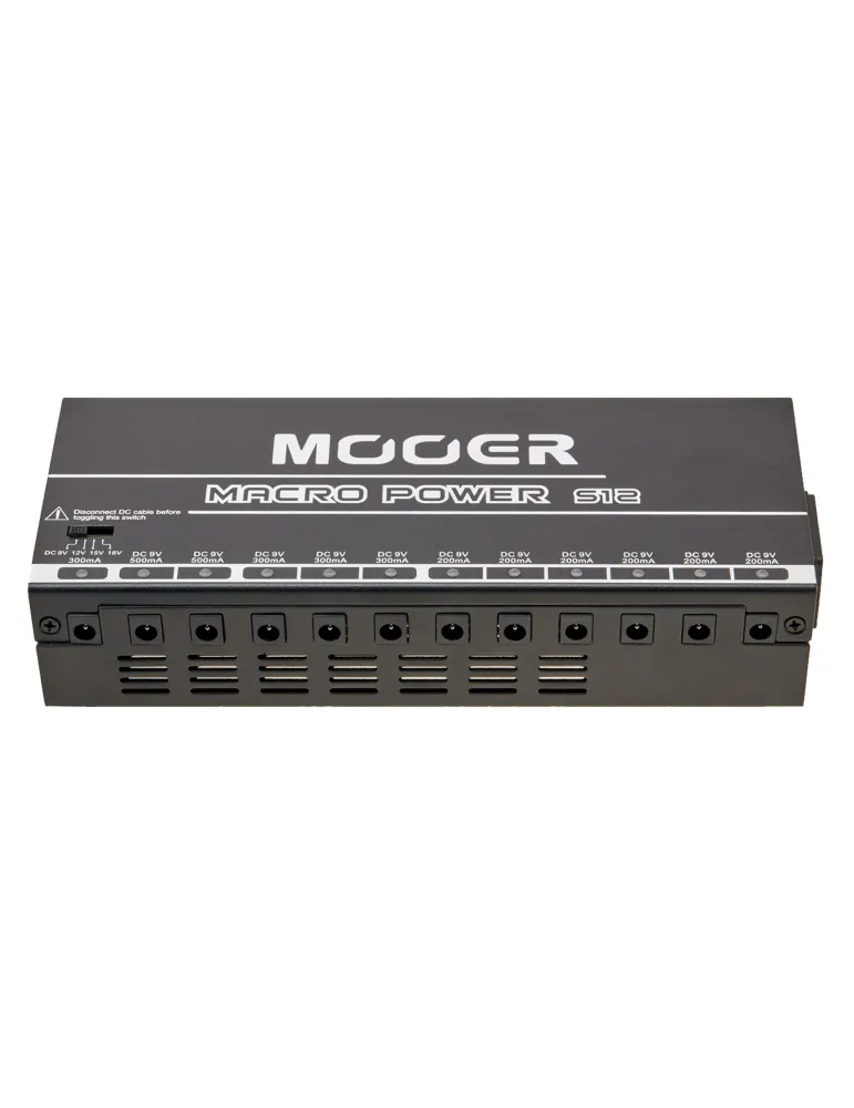  MOOER MACROPOWERS12 FUENTE DE ALIMENTACI? MACRO POWER S12|MusicGoodDeal 