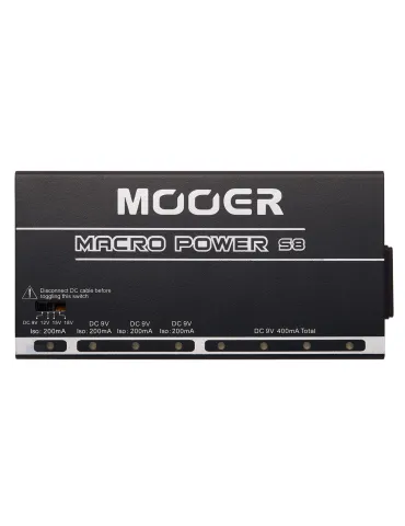  MOOER MACROPOWERS8 MACRO POWER S8 POWER SUPPLY|MusicGoodDeal 