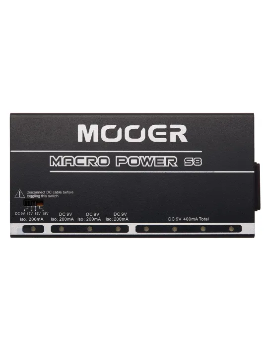  MOOER MACROPOWERS8 FUENTE DE ALIMENTACI MACRO POWER S8|MusicGoodDeal 