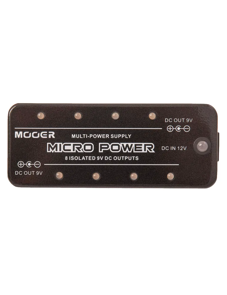  MOOER MICROPOWER PEDAL DE MICROPOTENCIA|MusicGoodDeal 