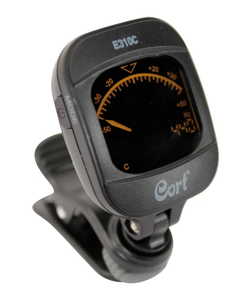 CORT E310C CLIP TUNER WITH BATTERY|MusicGoodDeal 
