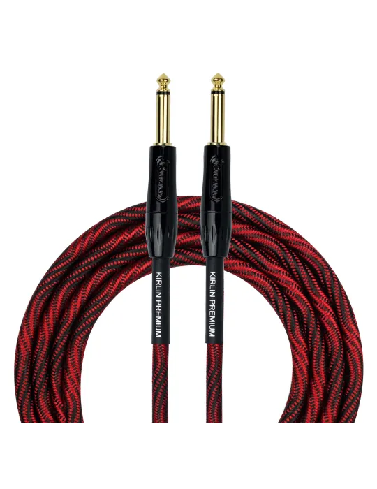  KIRLIN IWB201-6WBR GUITAR CABLE 6M JACK JACK|MusicGoodDeal 
