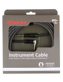  KIRLIN IWB202-6CA GUITAR CABLE 6M JACK JACK ELBOW|MusicGoodDeal 