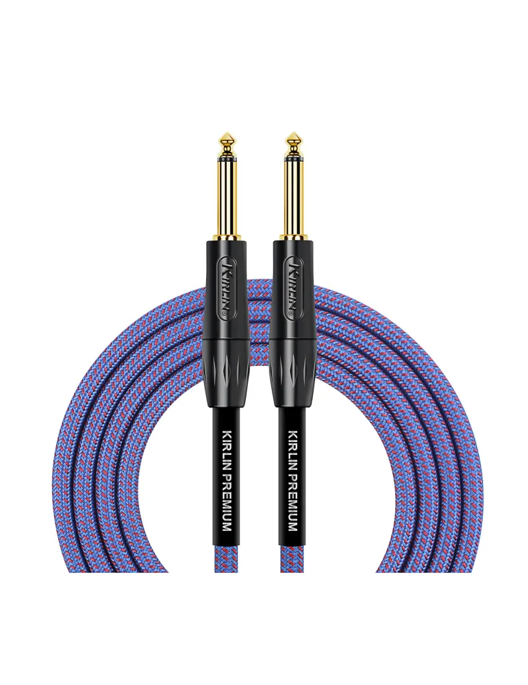  KIRLIN IWB201-6RO GUITAR CABLE 6M JACK JACK|MusicGoodDeal 