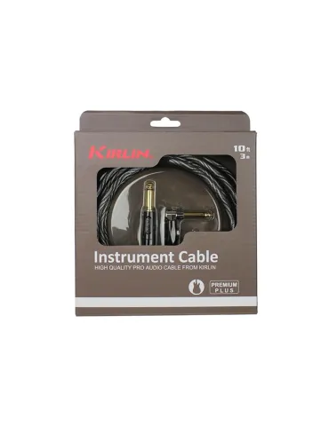  KIRLIN IWB202-6WBW GUITAR CABLE 6M JACK JACK ELBOW|MusicGoodDeal 